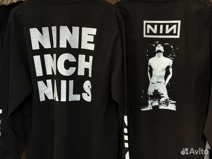 Лонгслив nine inch nails