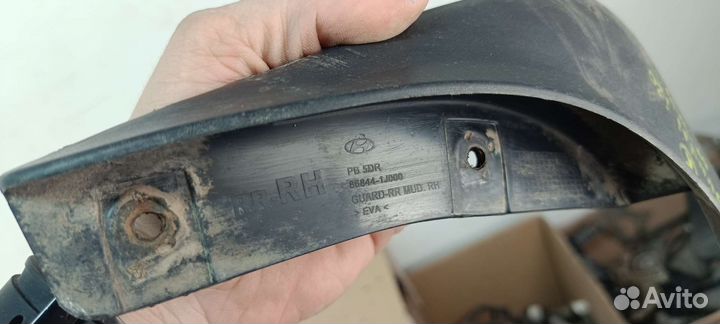 Брызговик Задний Правый Hyundai i20 2008-2014