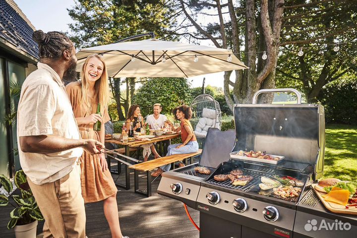 Газовый гриль char broil