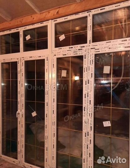 Остекление окон и балконов пвх