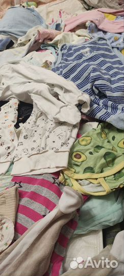Вещи 2 огромных пакета(57 вещей) 56, 62, 68 р