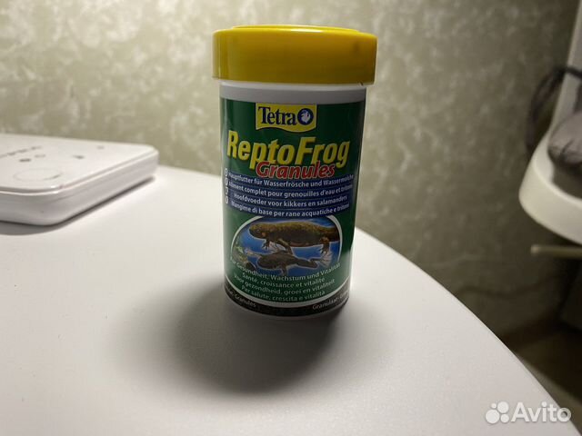 Корм для лягушек и тритонов