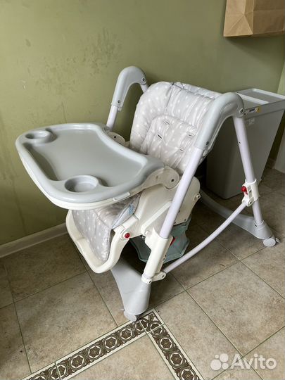 Стульчик для кормления babyton матрасик в подарок