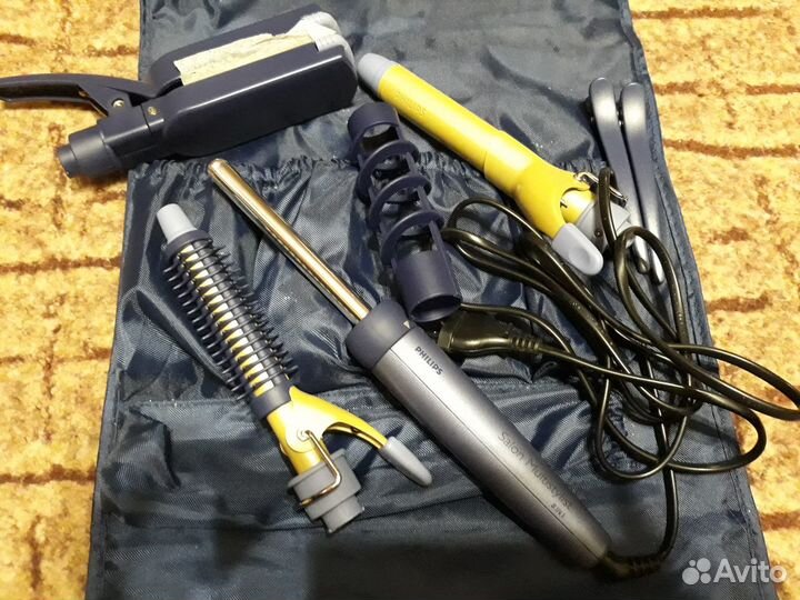 Плойка с насадками для волос Philips