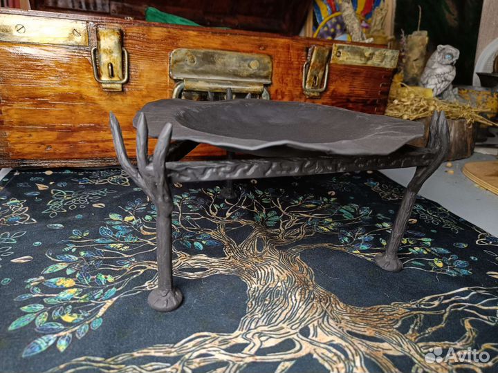 Подсвечник кованый