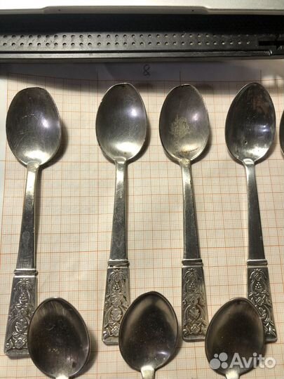 Ложка Т32 Мет серебрение