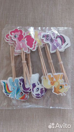 Шпажки для канапе Little Pony