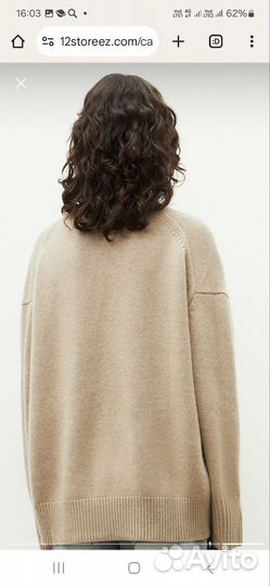 12 storeez M кашемир свитер Balance