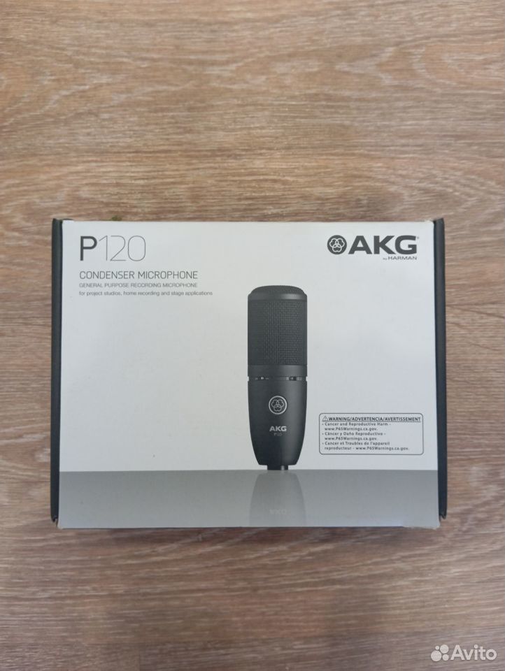 Студийный микрофон akg p120