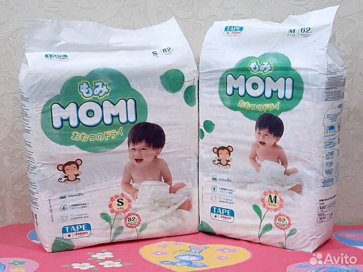 Подгузники и трусики momi standart