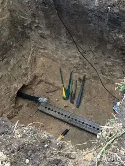 Бурение ям под столбы