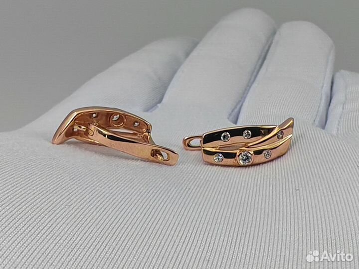 Золотые Серьги 585 пробы. Рассрочка