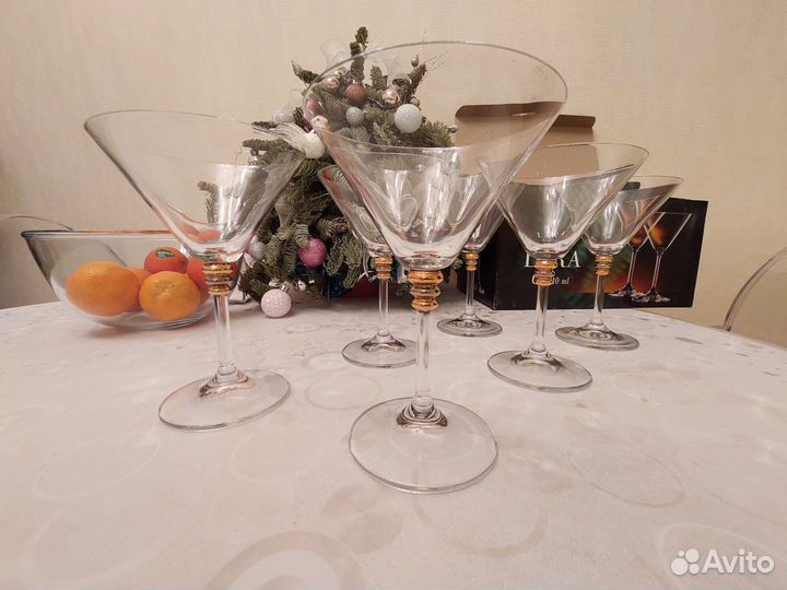 Бокалы для мартини 210 мл