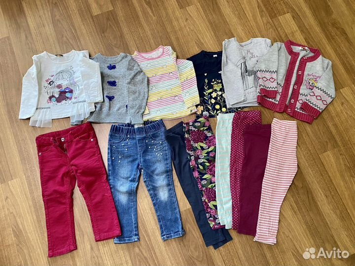 Пакет одежды для девочки 86 92 см