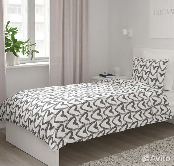 Постельное белье икеа lyktfibbla ликтфиббла