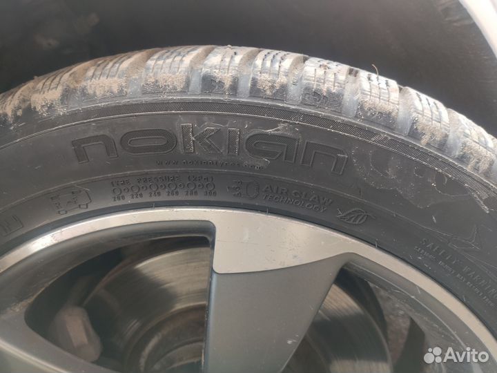 Колеса в сборе r18 зимние