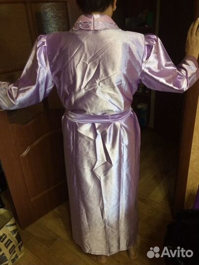 Халат атласный