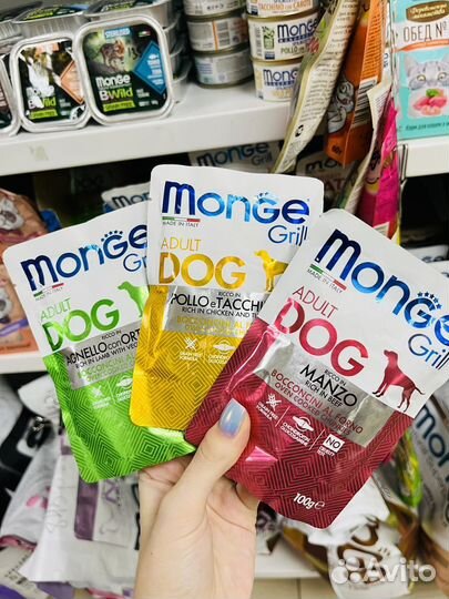 Корм для собак monge