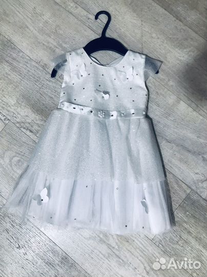 Нарядное Платье на девочку 86 92