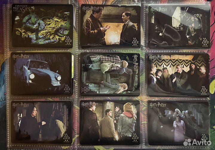 Карточки Гарри Поттер оригинальные