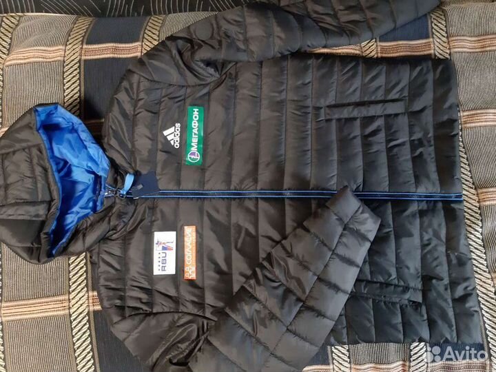 Разминочная куртка XL-56 adidas Сб.России лыжная