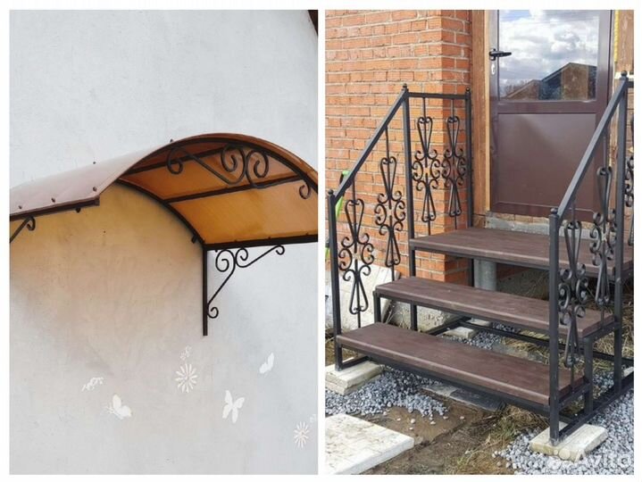 Крыльцо,козырек