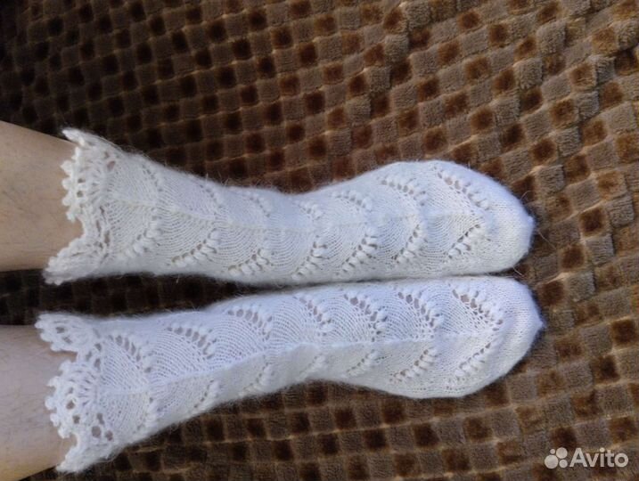 Носки женские из козьего пуха