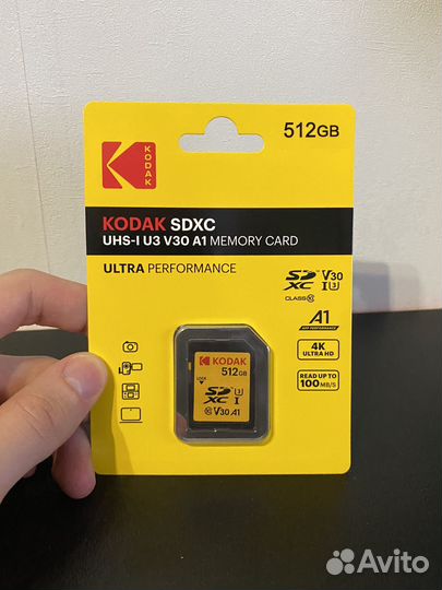 Карта памяти sdxc 512GB