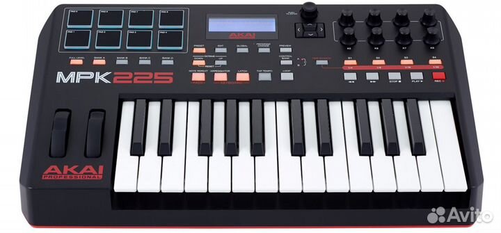 Akai PRO MPK225 миди клавиатура Новая Гарантия