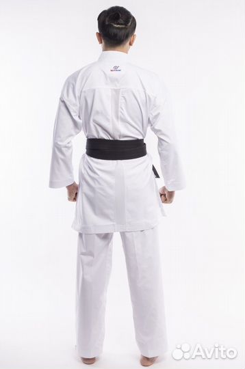 Кимоно для карате BestSport Kokyu WKF, 6 oz, б/по