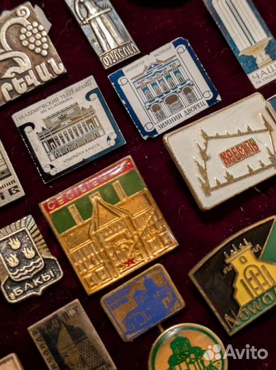 Значки СССР, знаки, значки иголка СССР и пр