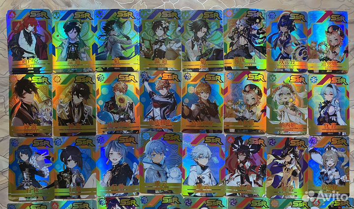 Коллекционные карты Genshin Impact