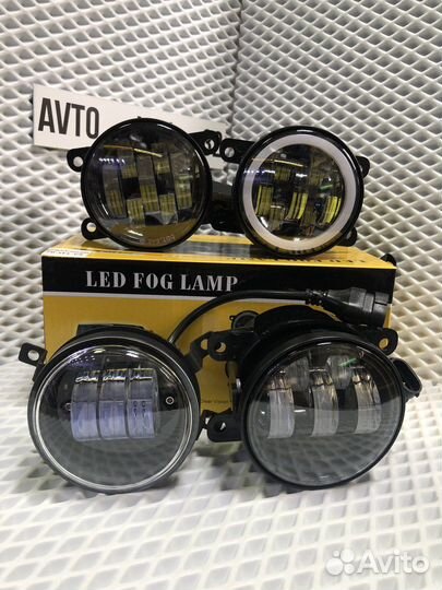 Диодные птф туманки Led Vesta Веста Форд Рено