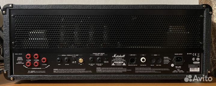 Гитарный усилитель Marshall JVM410H 100 watt
