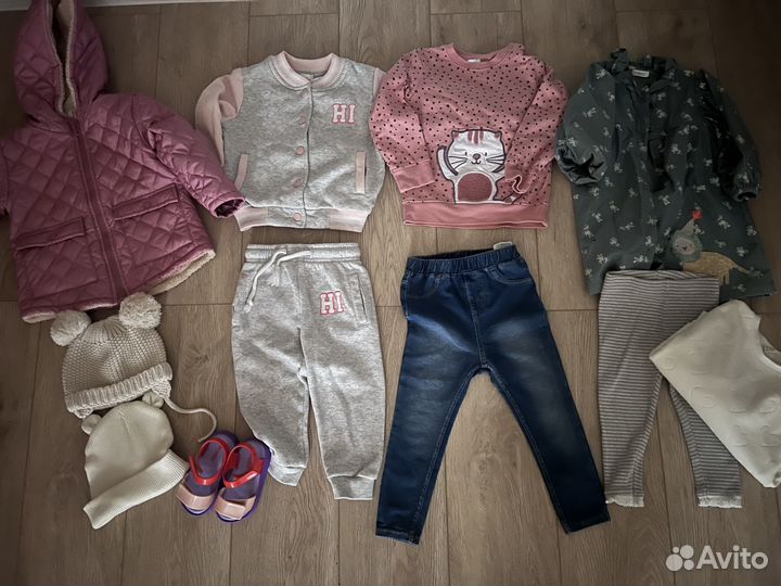 Вещи на девочку куртка 86-92 next, H&M, zara