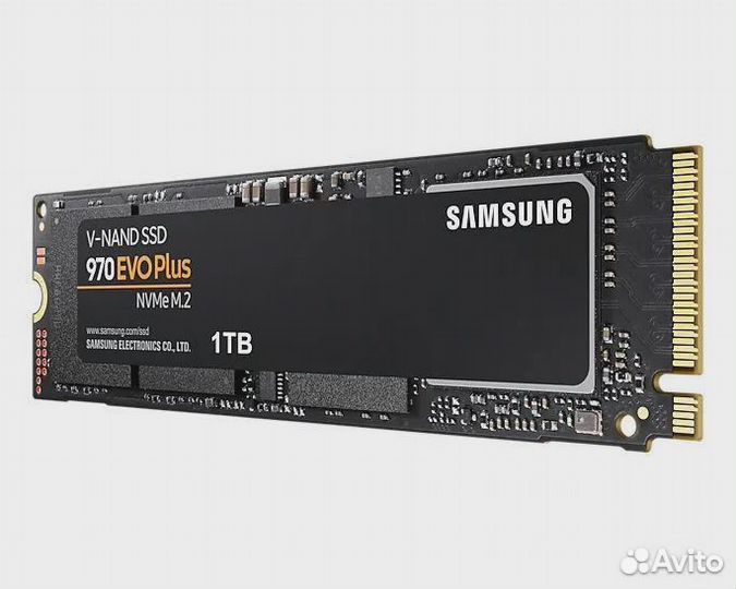 Новый Samsung 970 EVO Plus M.2 NVMe SSD 1TB из Гер