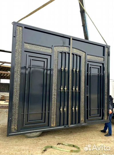 Кованые Ворота в Махачкале под ключ с установкой