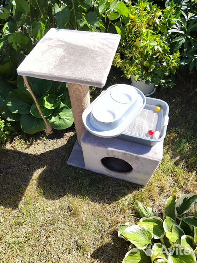 Домик для кошки новый