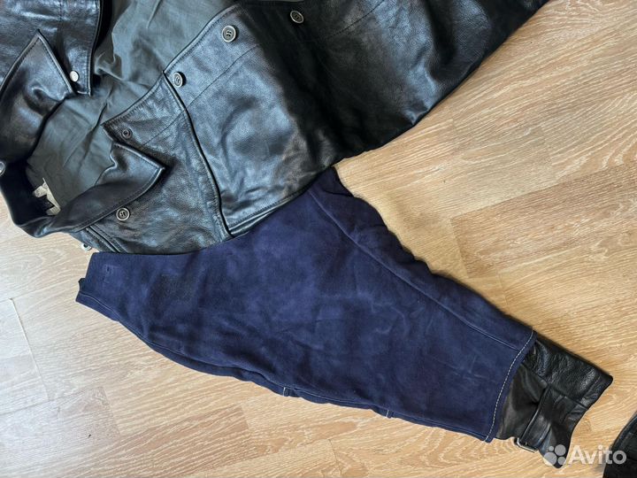 Сварочный кожаный костюм