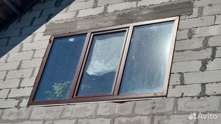 Пластиковые окна и двери Б/У