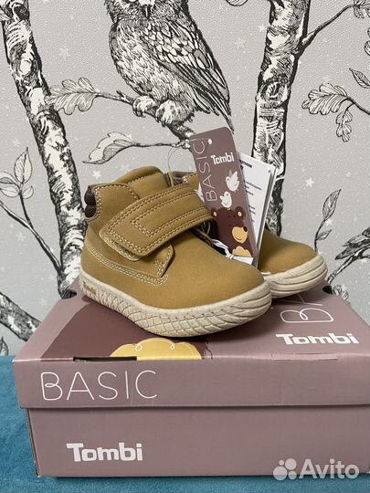 Новые демисезонные ботинки Tombi