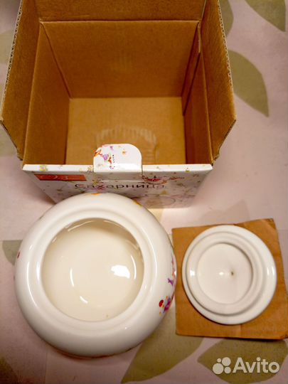 Сахарница новая