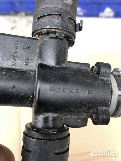 Кран отопителя печки Mercedes benz w211 e211