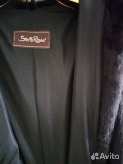 Шуба Норковая Новая с капюшоном канадка