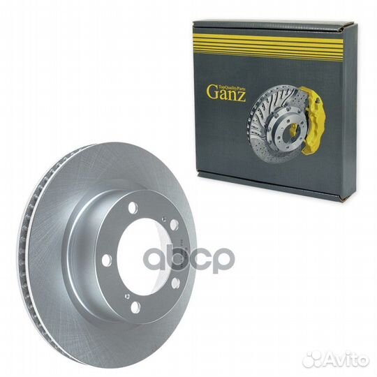 Диск тормозной toyota land cruser 200 07- перед