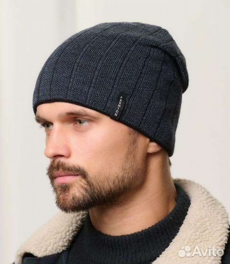 Мужская шапка демисезонная. Новая. Размер 54-60