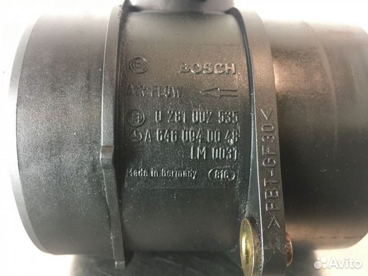 Расходомер воздуха Mercedes C-Class W203 OM646 2.2