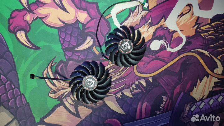 Вентиляторы для видеокарт MSI, Palit, Gigabyte