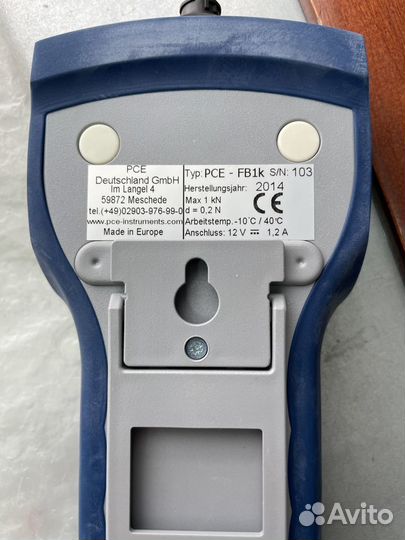 Динамометр PCE- FB 1K
