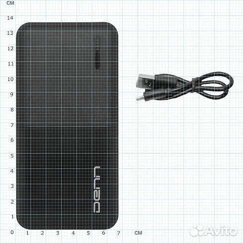 Внешний аккумулятор 8000 мАч denn DPB8000